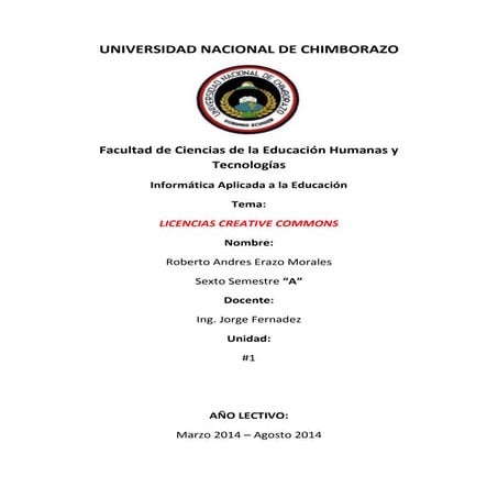 Licencias creative commons