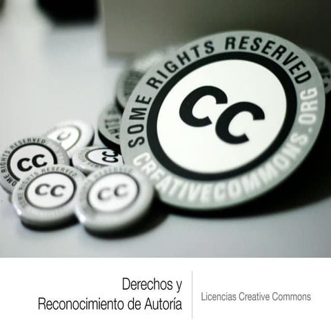Derechos de autor: Licencias Creative Commons