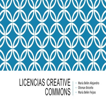 Licencias creative commons