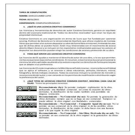 Licencias creative commons