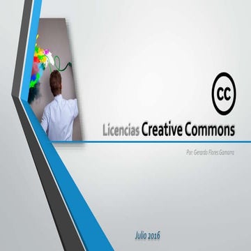 Licencias Creative Commons