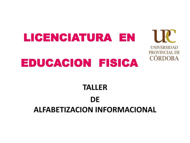 Licenciatura  2015