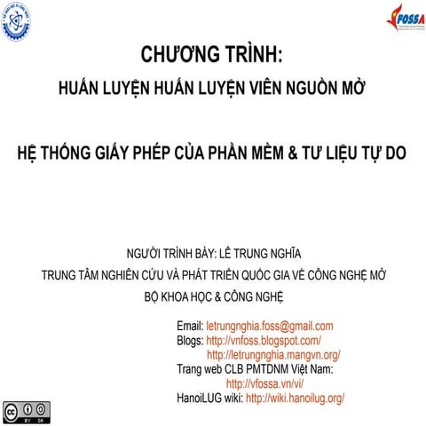 License system-foss-oer-june-july-2015