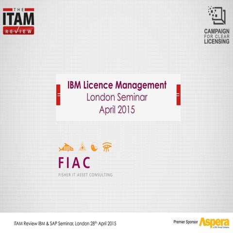 IBM License management