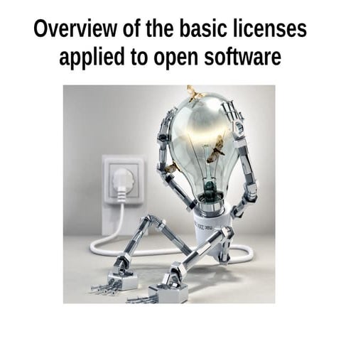 Overview of basic open-source licenses