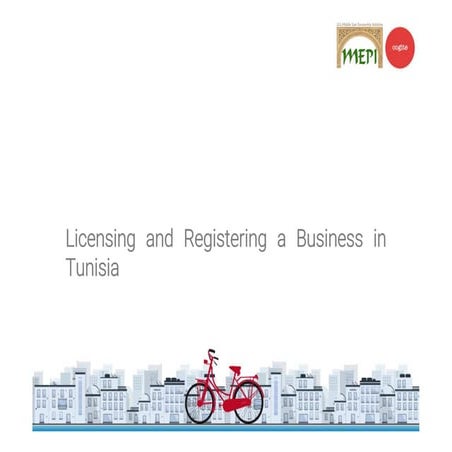 Licensing and registering a business in tunisia