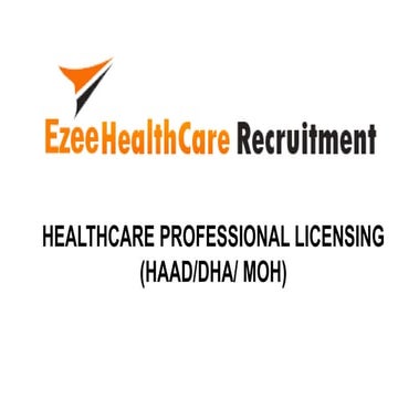 Get Here The Quickest Healthcare Professional Licensing | ezeehealthcarerecruitment