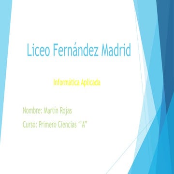 Liceo fernández madrid prueba inf aplic,