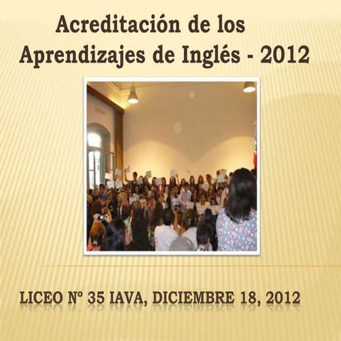 Liceo Nº 35 IAVA, december 18, 2012