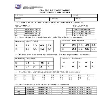 prueba multiplos y divisores 