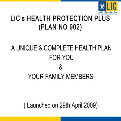 Lic health protection plus   902