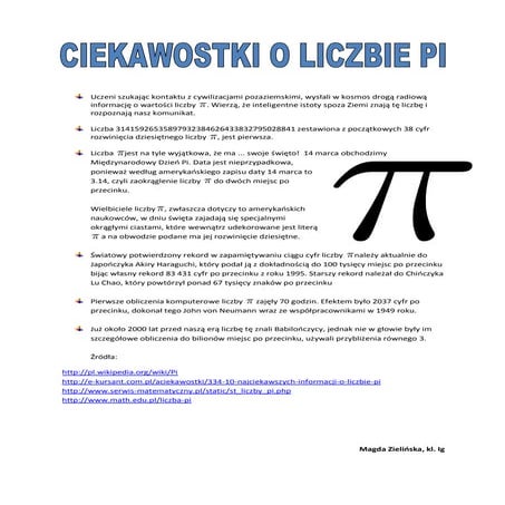 Liczba pi magda_zielinska