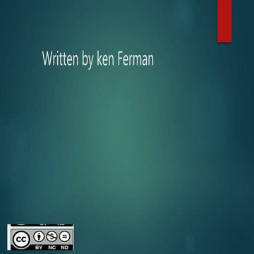 Copyrights and creative commons 