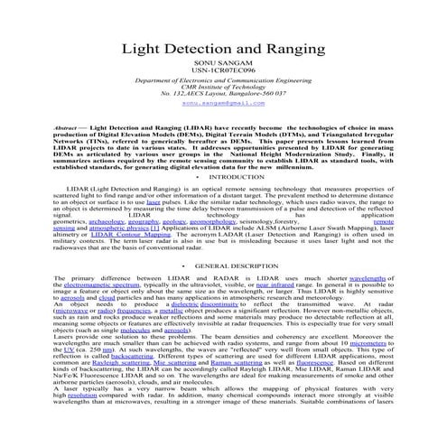 Lidar in-ieee-format