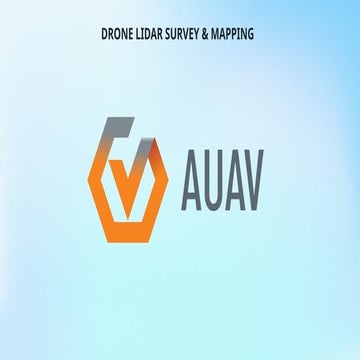 Lidar Drone Surveying for Faster and More Accurate Mapping Across ...