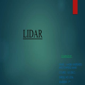 LIDAR