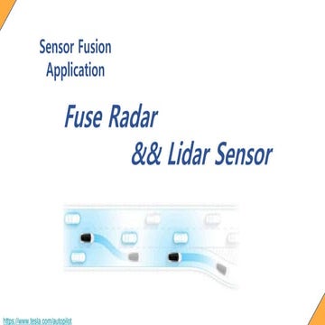 Sensor Fusion Study - Real World 1: Lidar radar fusion [Kim Soo Young]