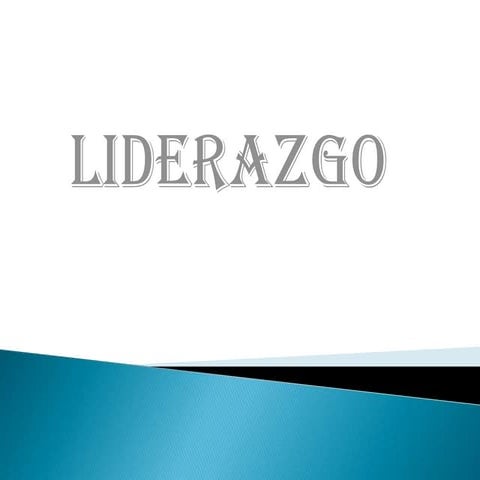 Liderazgo