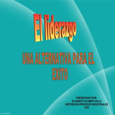 Liderazgo, 2cn
