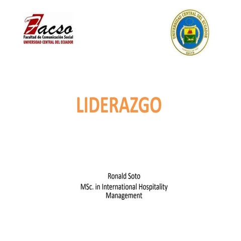 Liderazgo