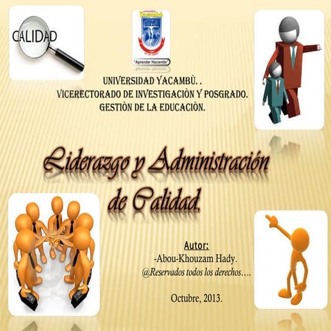 Liderazgo y administracion escolar.