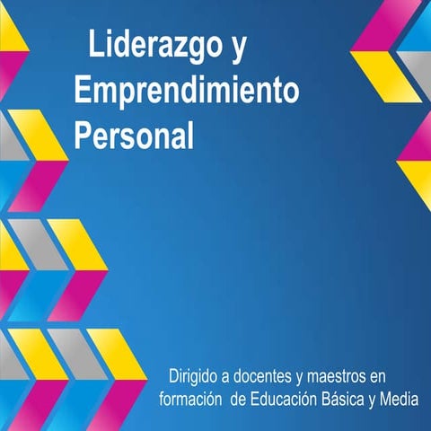Liderazgo y emprendimiento personal (1)
