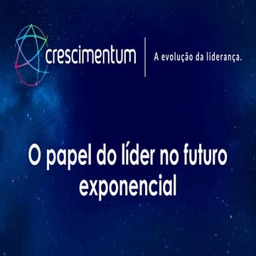 Líder do futuro em um Mundo Exponencial - Manhã com RH