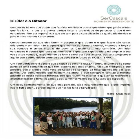 O Líder e o Ditador