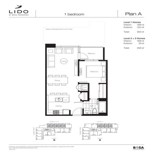 Lido floorplans