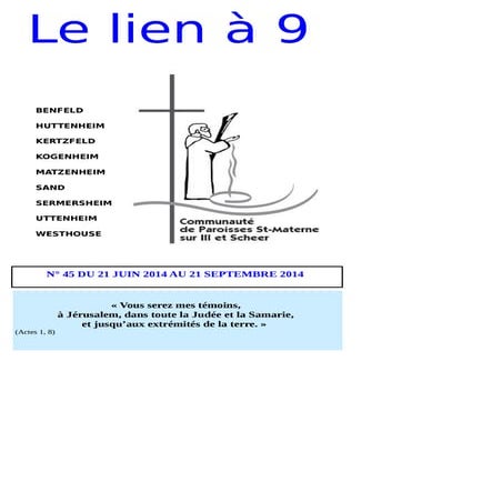 Le lien à 9