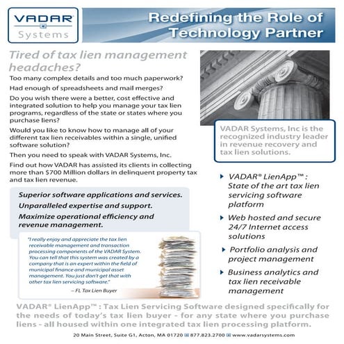 LienApp™ Introduction