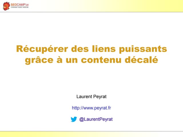 SEO : comment obtenir des liens puissants grâce à un contenu décalé