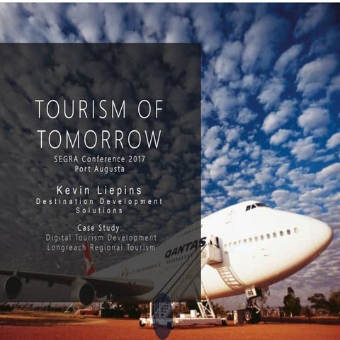 Digital Tourism Development  - Longreach Regional Tourism by Kevin Liepins