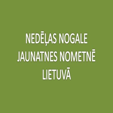 Jaunatnes akadēmija Lietuvā 