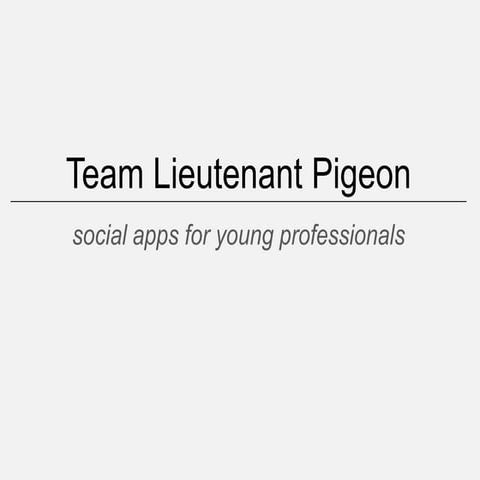 Lieutenant Pigeons Design review 2