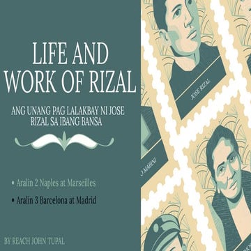 The Life and Travels of Jose Rizal: Education and Nationalism in Europe ...