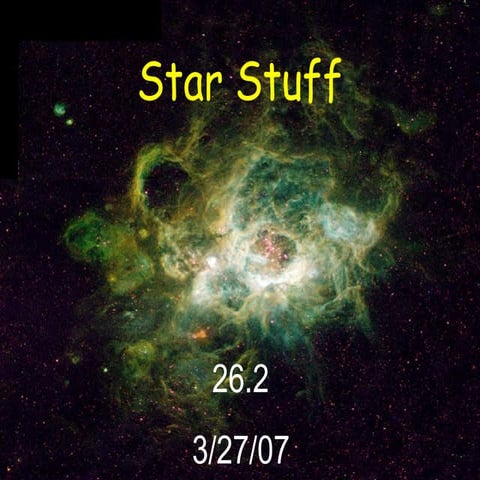 Life Cycle of Stars
