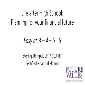 Life after high school