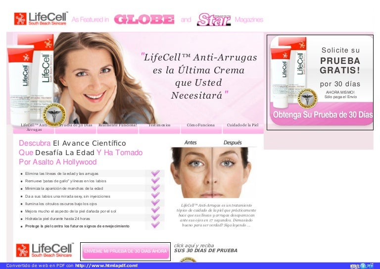 lifecell crema