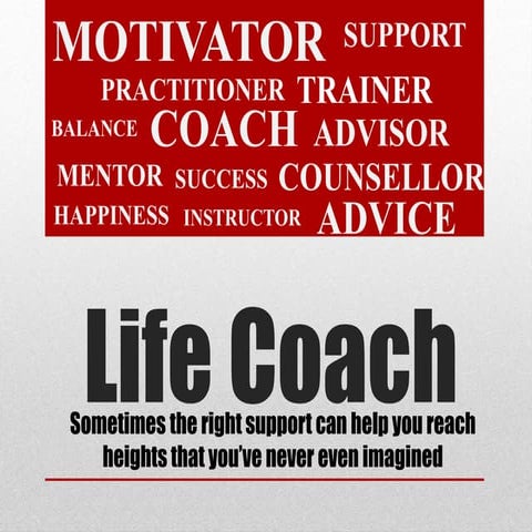 Life coach powerpoint presentation