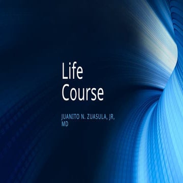 Lect 1. A Life course approach.pptx human | PPTX