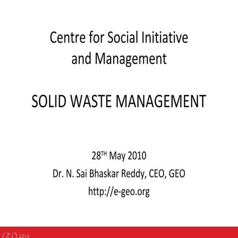 Life cycle assessment introduction