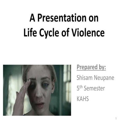 Lifecycle of violence