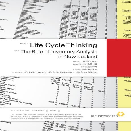 Life Cycle Thinking Shortform Locus Research