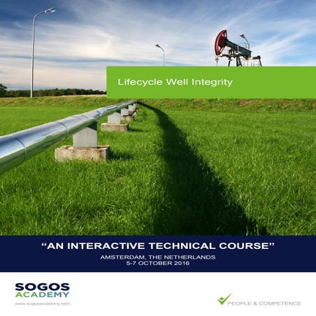 Lifecycle Well Integrity 3-day Course