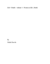 Life = Death - volume 1 - Poems on ...