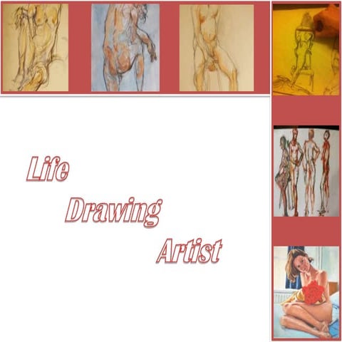 Life drawing artist