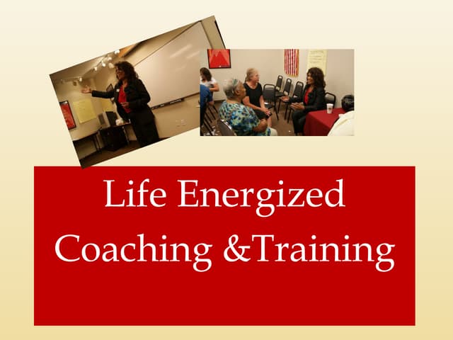 Life energized slide share