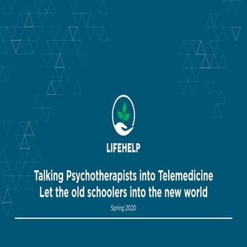 Lifehelp Investor Deck