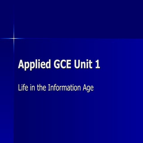 Life In Info Age Lesson9
